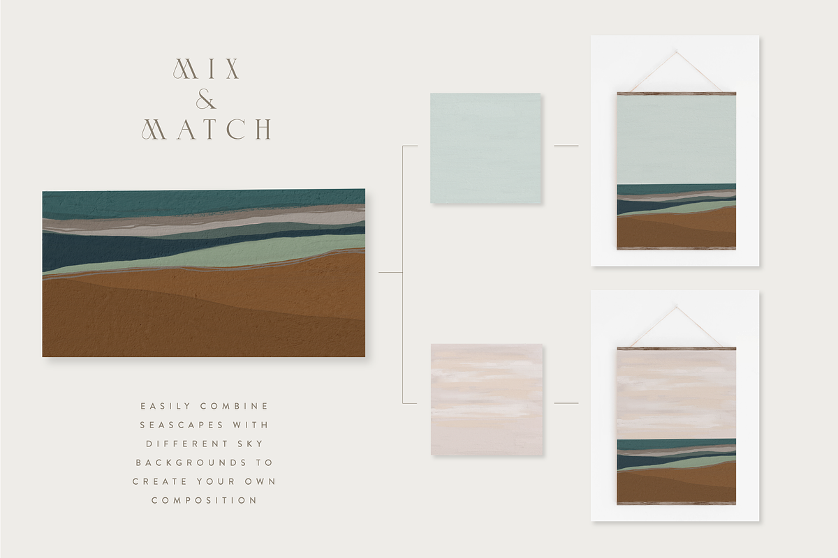 Coastal - Gouache Seascapes, a Texture Illustration by Opal Creative (Photo 5 of 10)