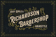 Hermona Vintage + Extras, a Serif Font by Arterfak Project (Thumbnail 2 of 13)
