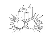 Candles are burning., an Illustration by Tanysl (Thumbnail 3 of 4)