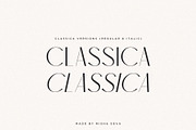 Classica - Modern Sans Serif, a Sans Serif Font by Misha Sova (Thumbnail 9 of 10)