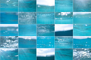 Blue Backgrounds Bundle - Underwater, an Abstract Photo by Sea & Light (Thumbnail 9 of 11)