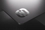 Elegant Metal Branding Logo Mockup, a Layer Style Add-On by Opaq Studio (Thumbnail 4 of 5)
