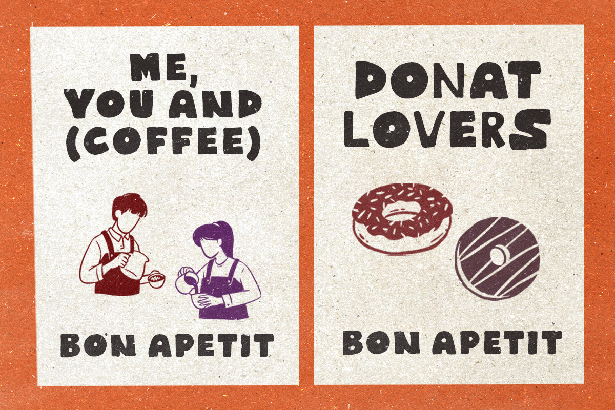 Dessert Better - Handmade Bold Font, a Handwritten Font by Bale Type (Photo 6 of 9)