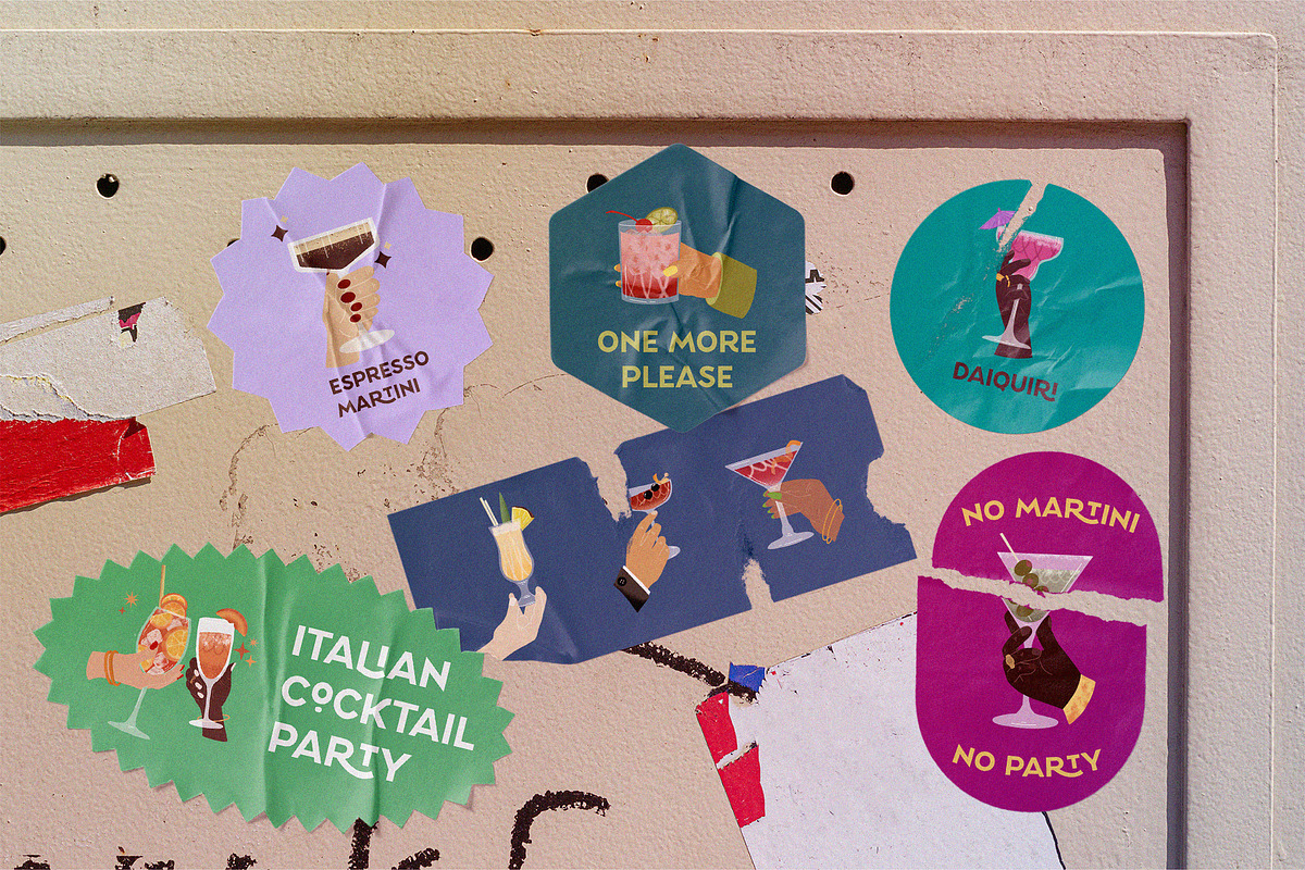 Cocktail Party Clipart, a Person Illustration by Teresa Art Store (Photo 4 of 8)