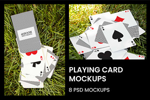 Playing Cards Mockups