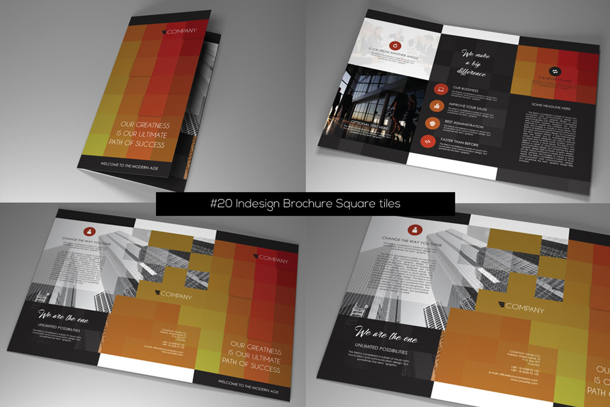 Graphic Templates Bundle Dream, a Brochure Template by RudanStudio (Photo 21 of 52)