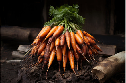 a bunch of carrots huddled together, a Food & Drink Photo by Sergey Kotenev