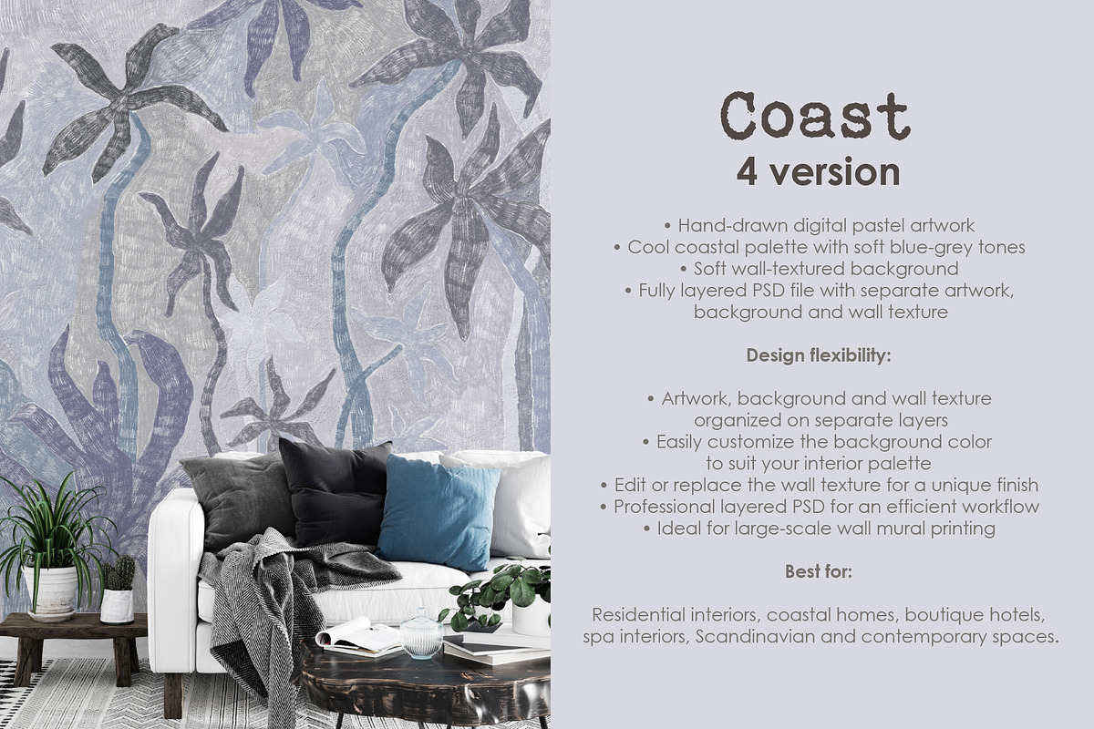 SAVARA – Tropical Wall Mural, a Wallpaper Graphic by Timofi Art (Photo 14 of 20)