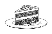 Desserts Sketchy illustrations, a Food Illustration by Sonya Illustrations (Thumbnail 7 of 9)