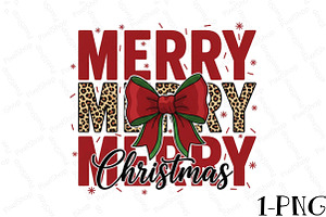 Merry Christmas Png Sublimation Desi, an Illustration by DreamPrint404