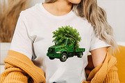 Fall Autumn Truck Sublimation Clipar, an Illustration by SVGArt (Thumbnail 8 of 8)