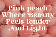 Peaching Regular Serif Font, a Serif Font by Rasio Studio (Thumbnail 3 of 9)
