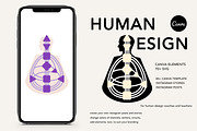 Human Design Instagram Creator CANVA, a Social Media Template by Backyard Rose (Thumbnail 1 of 11)
