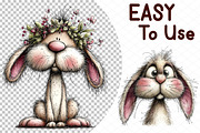 Whimsical Spring Easter Clipart, an Illustration by cherrydesign (Thumbnail 4 of 4)