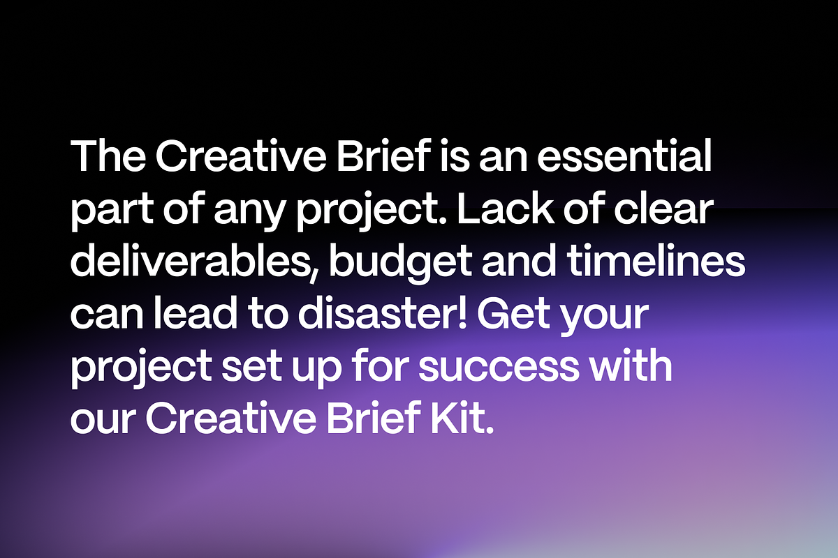 Ultimate Creative Brief, a Presentation Template by BrandKit (Photo 2 of 8)