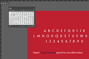 Cultrz Typeface, a Sans Serif Font by kulturrrno (Thumbnail 8 of 8)