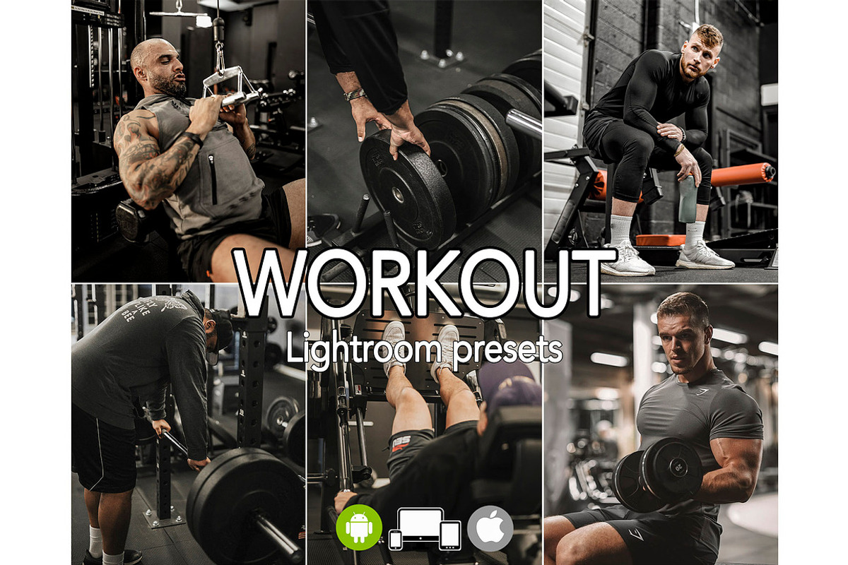45 Moody Gym Lightroom Presets, a Preset Add-On by Presets by Yevhen (Photo 2 of 9)