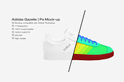 Adidas Gazelle | Photoshop Mockup, a Product Mockup by sophiesconcepts (Thumbnail 1 of 2)