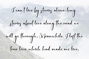 Inara Butique | Script Font, a Handwritten Font by Scratchones (Thumbnail 6 of 8)