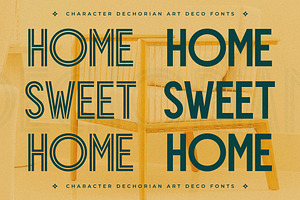 Dechorian New Art Deco Font