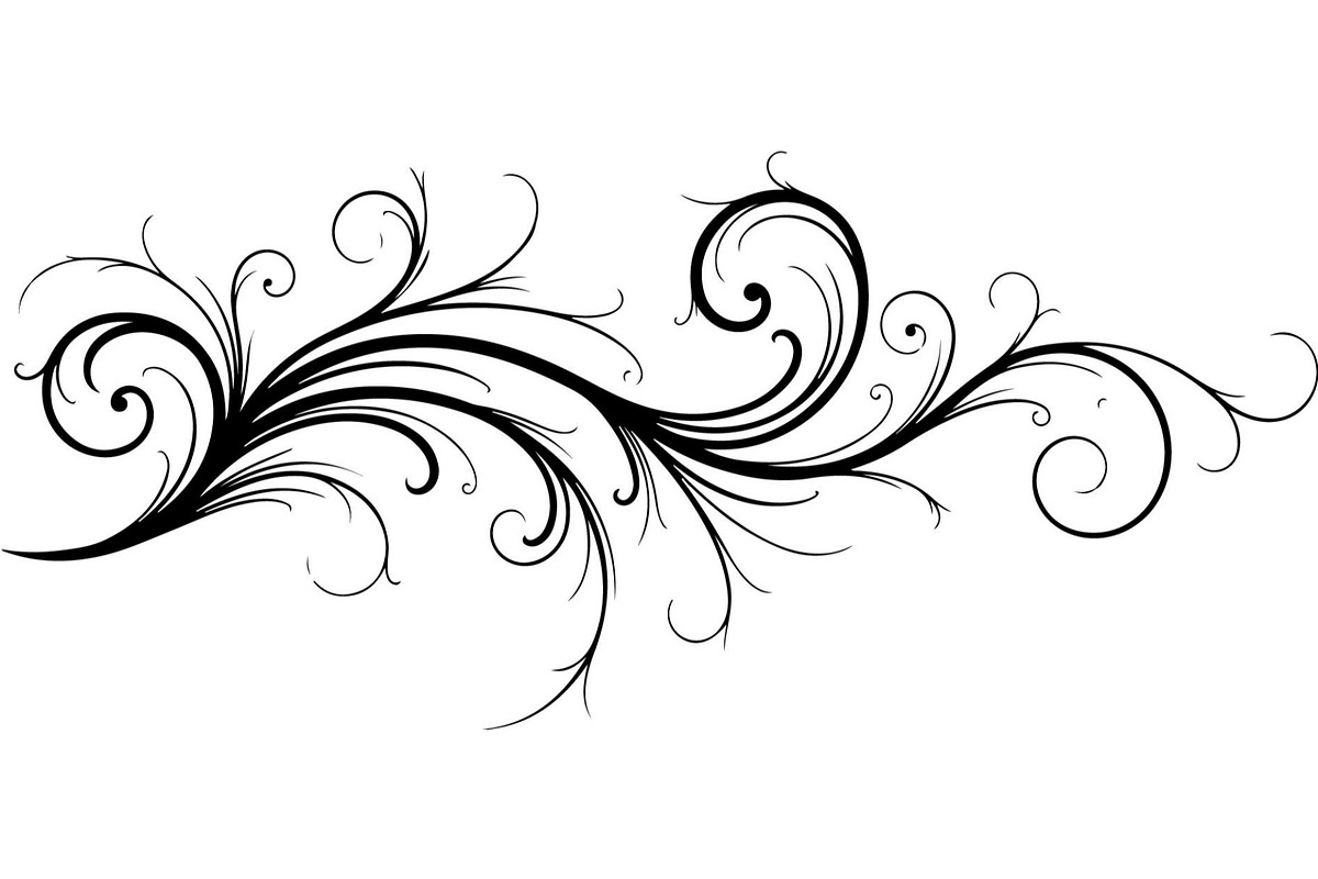 Vintage Scrollwork Divider Designs, an Object Graphic by Designer_Momina (Photo 2 of 5)