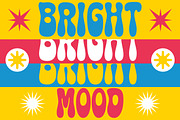 Gumdrop Pop Retro Bubble Font, a Sans Serif Font by Littlehand (Thumbnail 2 of 9)