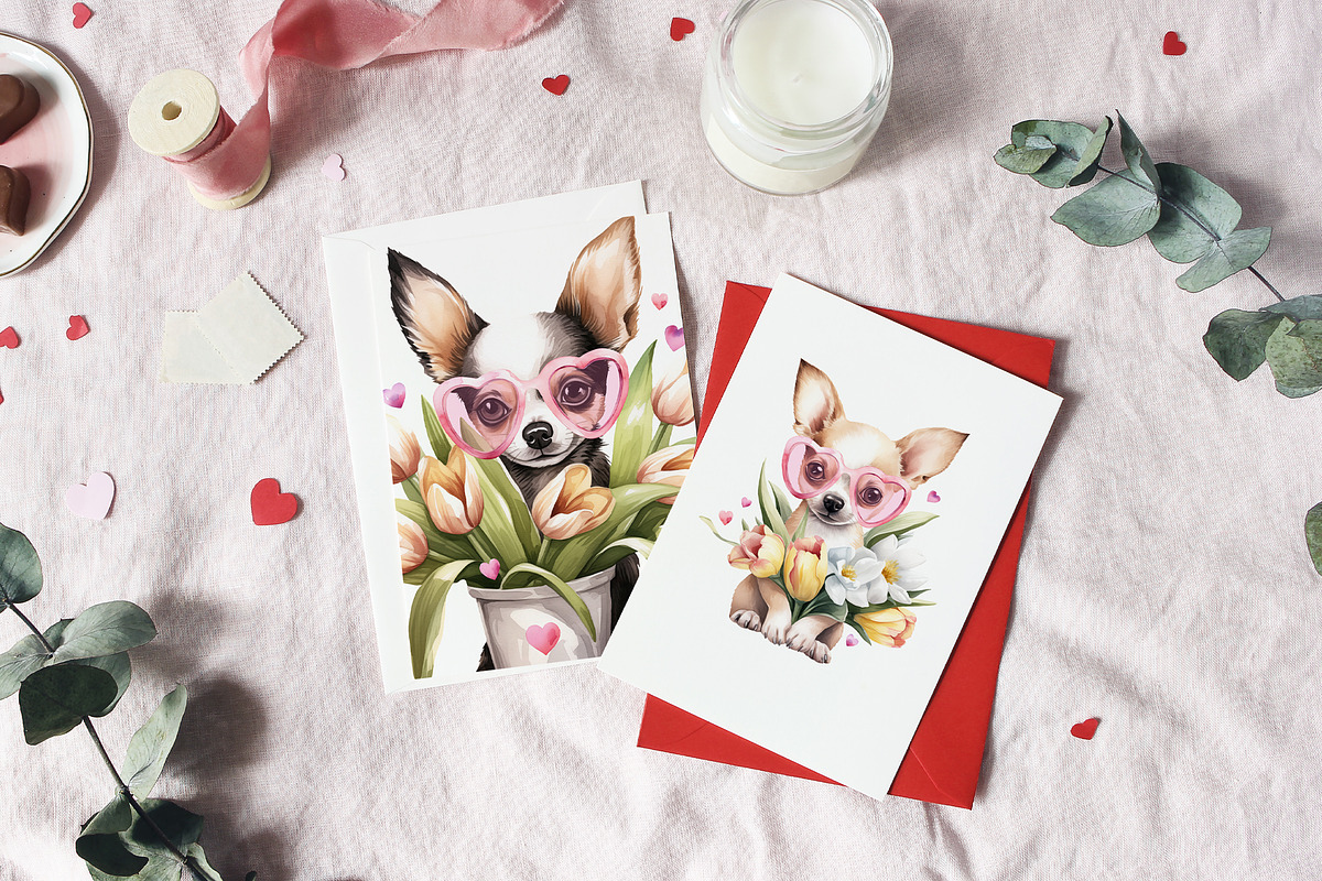 Festive dogs bundle, an Animal Illustration by TheCuteShop (Photo 13 of 33)