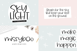 Cute Handwriting Font Bundle 2