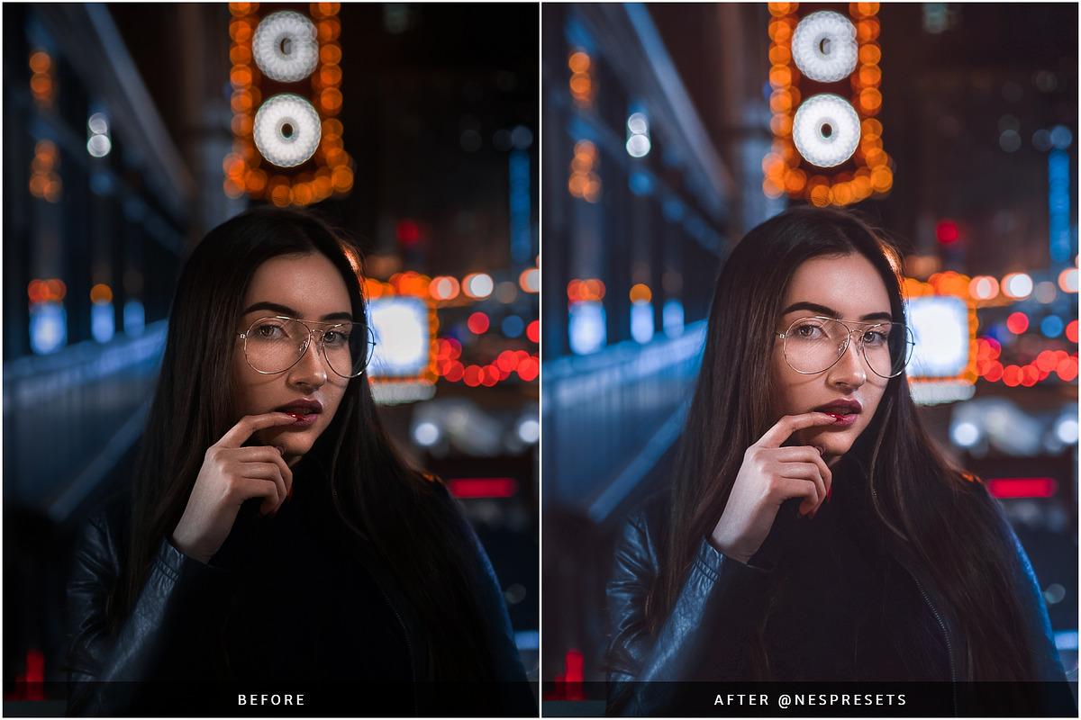 NIGHT WITCHES LIGHTROOM PRESETS, an Action Add-On by Nes Design Co (Photo 4 of 10)
