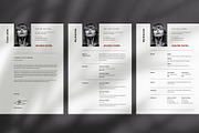 Resume Template/CV Template, a Resume Template by Symie Design (Thumbnail 3 of 4)