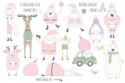 Funny Pastel Christmas Vector Art, a Seasonal Illustration by sceptical cactus (Thumbnail 3 of 14)