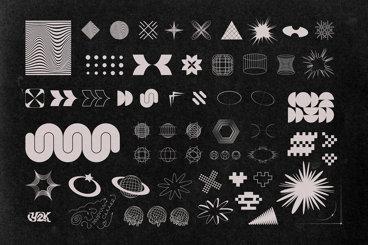 100+ Vector Shapes Pack