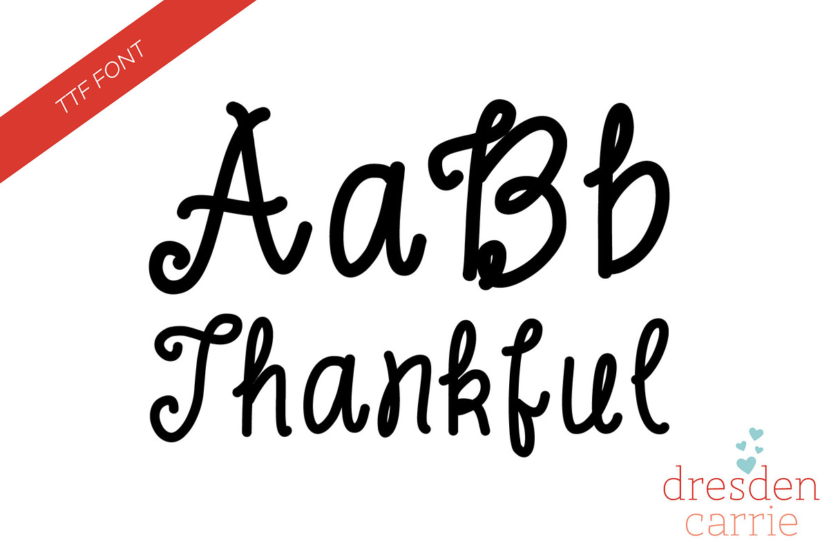 Thankful Font