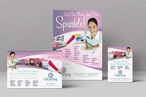 House Cleaning Flyer Template, a Flyer Template by StockLayouts