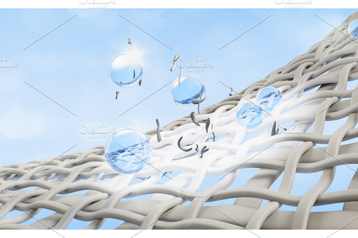Wash clothes, 3d dirty white fabric, a Textures & Material 3D Model by Marozhkastudio