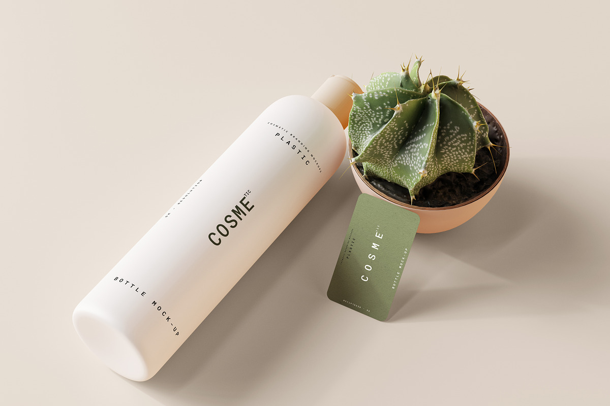 Disc Top-Cap Bottle Mockup Bundle, a Cups & Container Mockup by pmvch (Photo 28 of 60)