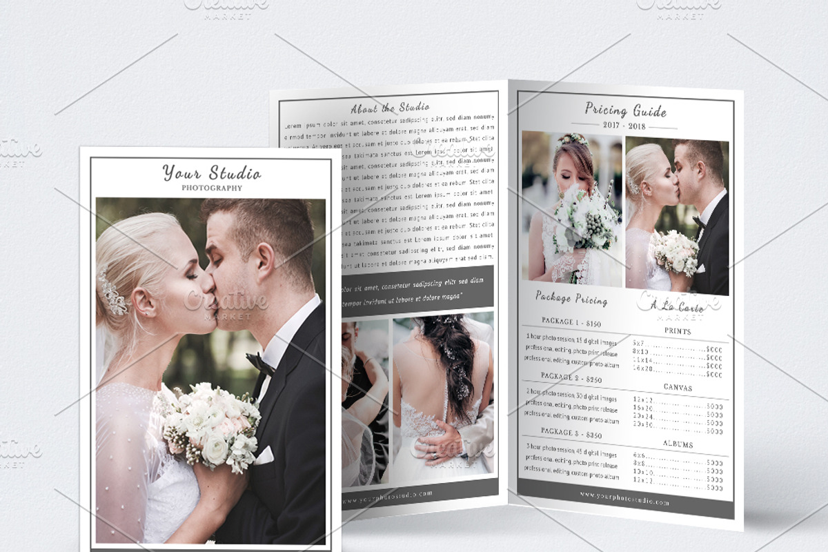 Photography Bifold Brochure Template, a Brochure Template by NM-Design-Studio (Photo 3 of 3)