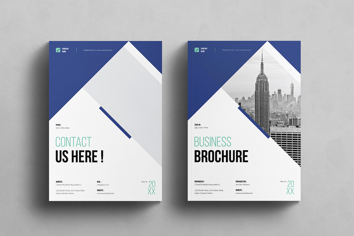 Business Brochure Template, a Brochure Template by E-Type (Photo 7 of 7)