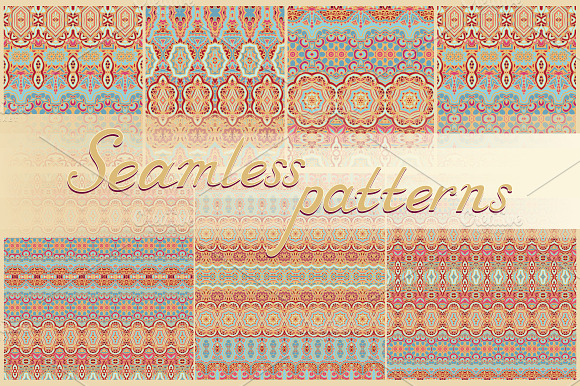 20 ornamental backgrounds preview 2