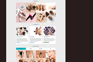 Beauty Supply - Joomla Template