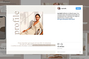 Templates for social media | BOHEMIA, a Social Media Template by Olg Store (Thumbnail 2 of 7)