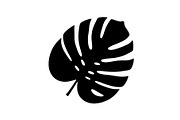 Monstera Leaf Silhouette Bundle, an Illustration by yasushie (Thumbnail 31 of 31)