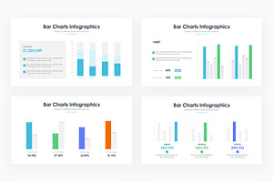 Bar Charts Infographics - PowerPoint