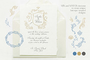 Baroque Line Art | Frames & Crests, a Decorative Illustration by Berentine.art (Thumbnail 10 of 17)