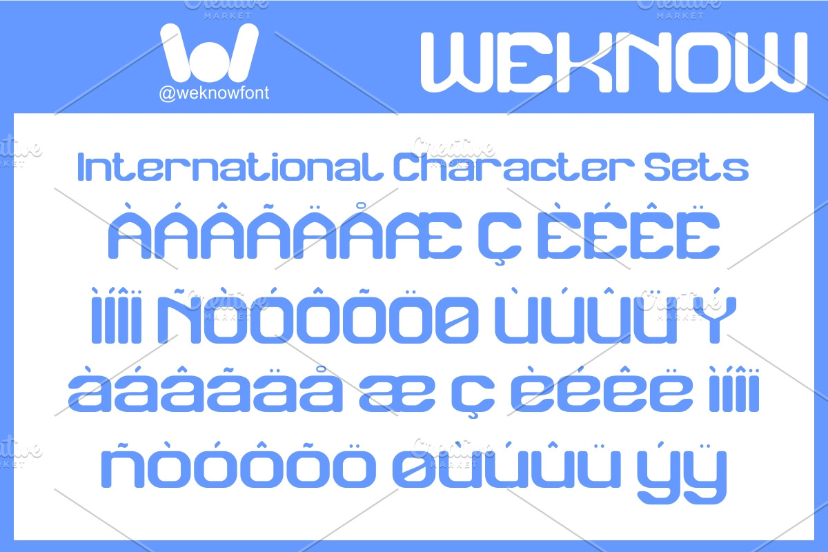 Human Life font, a Sans Serif Font by weknow (Photo 8 of 8)