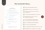 Digital Grateful Diary in PDF, a Stationery Template by Mocca Mockups Store (Thumbnail 5 of 10)