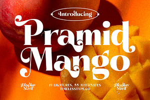 Pramid Mango Display Serif