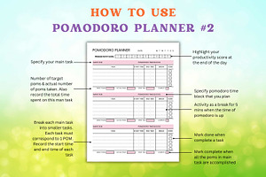 Pomodoro Planner & Tracker