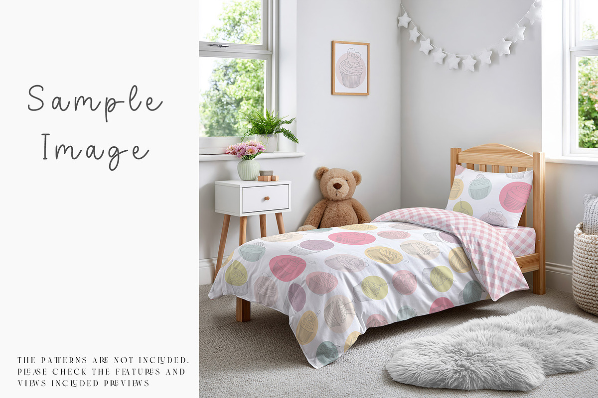 Toddler Bedding Mockups, a Household Mockup by mock-ups (Photo 4 of 20)