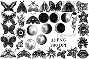 Dark details - gothic PNG set, a Texture Illustration by timianwolf (Thumbnail 9 of 10)